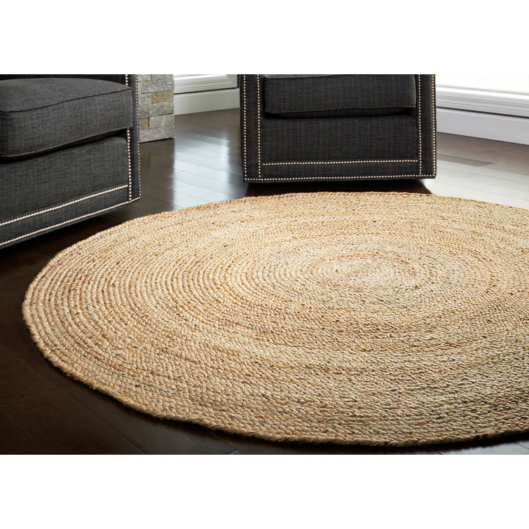 House of Hampton Sarina Hand Braided Brown Rug & Reviews Wayfair.co.uk